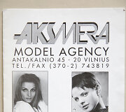 Modelių agentūros &bdquo;Aksmera&ldquo; modeliai