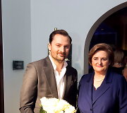 Mantas Petru&scaron;kevičius ir Loreta Graužinienė
