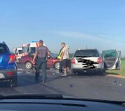 Avarijų Klaipėdos rajone: kaktomu&scaron;a susidūrė &bdquo;Seat&ldquo; ir &bdquo;Passat&ldquo;