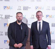 Pirmojo spektaklio LNDTnaujoje salėje svečiai