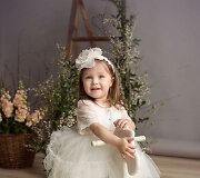 Krik&scaron;tynų kolekcijos fotosesijos akimirka 