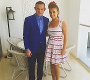 Wayne'as Rooney su žmona Coleen