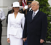Donaldas Trumpas su žmona Melania Trump