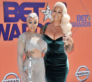 Blac Chyna ir Amber Rose
