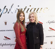 Grožio salono &bdquo;Sophistique&ldquo; atidarymo akimirka