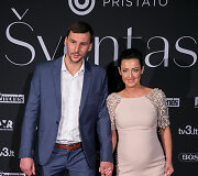 Valentinas Krulikovskis su žmona Ana