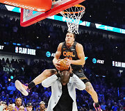 NBA dėjimų konkurso momentai