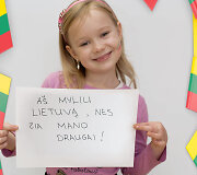 Vaikai paai&scaron;kino, kodėl myli Lietuvą