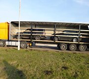 DAF priekaboje vežti vogti automobiliai