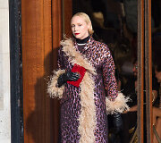 Gwendoline Christie (&bdquo;Miu Miu&ldquo; 2019 m. kruizo kolekcijos pristatymas)