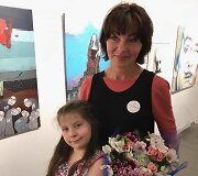 Jolanta Talaikienė su dukra Urte Kotryna