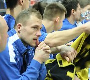 "Neptūno" kapitonas Martynas Mažeika varžybas stebėjo nuo suolelio.