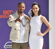 Jamie Foxxas su dukra Corinne Foxx