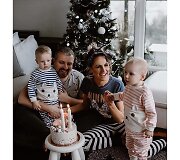 Katažinos ir Deivydo Zvonkų &scaron;eimos nuotrauka