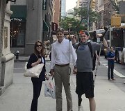 Adrijus su Kazickais Amerikoje