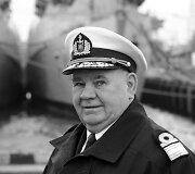 Pirmasis Karinių jūrų pajėgų vadas dimisijos flotilės admirolas Raimundas Saulius Baltu&scaron;ka
