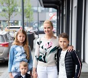 Vilma Javtokienė su vaikais
