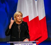 Marine Le Pen savaitgalį oficialiai pradėjo rinkimų kampaniją