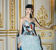 &bdquo;Lanvin&ldquo; 2021&ndash;2022 m. rudens ir žiemos kolekcijos modelis
