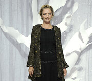 Uma Thurman &bdquo;Chanel&ldquo; mados namų kolekcijos pristatyme