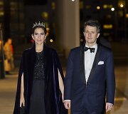 Danijos princas Frederikas su žmona princese Mary