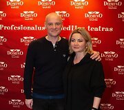 Spektaklio &bdquo;(Ne)tikras milijonierius&ldquo; premjeros svečiai