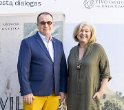 Parodos &bdquo;Vilnius amžinai. Dailės kūrinių ir vadovų po miestą dialogas&ldquo; svečiai