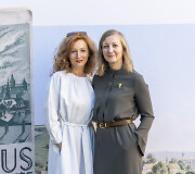 Parodos &bdquo;Vilnius amžinai. Dailės kūrinių ir vadovų po miestą dialogas&ldquo; svečiai