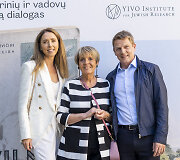 Parodos &bdquo;Vilnius amžinai. Dailės kūrinių ir vadovų po miestą dialogas&ldquo; svečiai