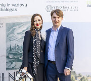 Parodos &bdquo;Vilnius amžinai. Dailės kūrinių ir vadovų po miestą dialogas&ldquo; svečiai