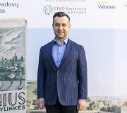 Parodos &bdquo;Vilnius amžinai. Dailės kūrinių ir vadovų po miestą dialogas&ldquo; svečiai