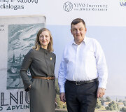 Parodos &bdquo;Vilnius amžinai. Dailės kūrinių ir vadovų po miestą dialogas&ldquo; svečiai