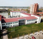 Klaipėdos auk&scaron;toji jūreivystės mokykla - dar vienas Paulio Giesingo projektuotas bauhauzo stiliaus pastatas.