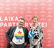 Priėmimas skirtas artėjančiai Tarptautinei dienai prie&scaron; homofobiją, bifobiją, transfobiją ir interseksizmą proga