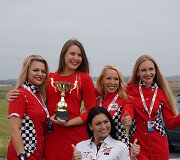 &bdquo;Racing Ladies&ldquo; merginos susirungė &bdquo;Dunlop&ldquo; slalomo trasoje