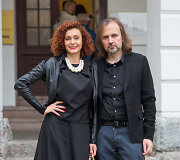 Oskaras Kor&scaron;unovas ir Alexandra Kremer