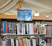 Lietuvi&scaron;kų knygų bibliotekos skyriaus Edinburge atidarymas