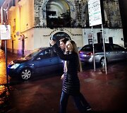 Egidijus Dragūnas ir Eleonora Sebrova Italijoje