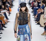 &bdquo;Christian Dior&ldquo; 2018 m. pavasario ir vasaros kolekcijos modelis