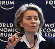 Vokietijos Darbo ministrė Ursula von der Leyen
