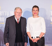 Vytautas Landsbergis ir Neringa Medutytė