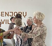 Lietuvos &scaron;okio-judesio terapijos asociacijos organizuoti užsiėmimai Vilniaus senjorėms