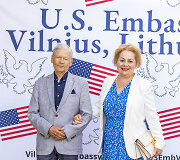 JAV ambasada Lietuvoje minėjo 246-ąją JAV Nepriklausomybės dieną