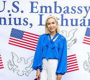 JAV ambasada Lietuvoje minėjo 246-ąją JAV Nepriklausomybės dieną