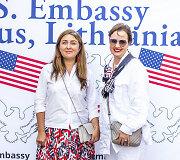 JAV ambasada Lietuvoje minėjo 246-ąją JAV Nepriklausomybės dieną