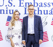 JAV ambasada Lietuvoje minėjo 246-ąją JAV Nepriklausomybės dieną