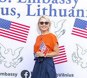 JAV ambasada Lietuvoje minėjo 246-ąją JAV Nepriklausomybės dieną
