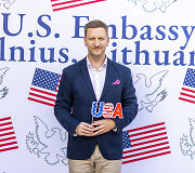 JAV ambasada Lietuvoje minėjo 246-ąją JAV Nepriklausomybės dieną