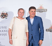 30 geriausių restoranų apdovanojimų ceremonijos akimirka