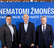 Filmo &bdquo;Nematomi žmonės: kaip Vilnius tapo NATO tvirtove&ldquo; pristatymas